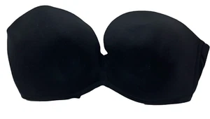 Wonderbra Womens Ultimate Strapless Underwire Bra WB032D Lightly lined 38E Black - Picture 1 of 7