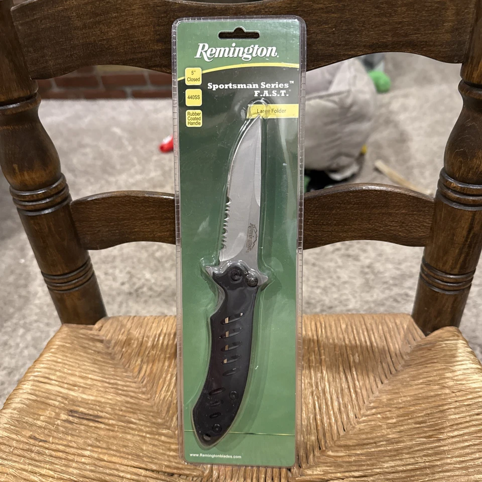 Cuchillo con clip Remington Sportsman Series F.A.S.T Linerlock R18220 Foto 1 de 4