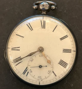 Antike 1842 John Johnson Liverpool Fusee Taschenuhr läuft tickt englisch - Bild 1 von 6