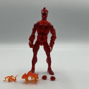 Hasbro Marvel Legends Series Retro Fantastic Four The Human Torch 6" lose - Bild 1 von 7