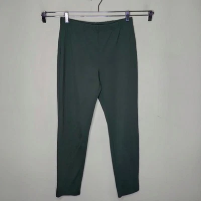 Legging verde granate colina pantalón talla pequeña tejido elástico ajustado Foto 1 de 4