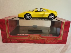 MIRA - 1:18 E - FERRARI 348 TS SPIDER "OPEN" - ANNEE 1990 - JAUNE - REF. 6102 - Foto 1 di 19