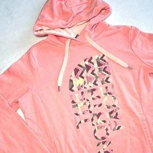The North Face Hoodie Damen Medium Aztec Logo Pullover Spellout Southwestern - Bild 1 von 8