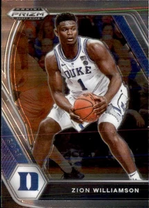 2021-22 Panini Prizm Draft Picks - Zion Williamson Duke #63 - Bild 1 von 2