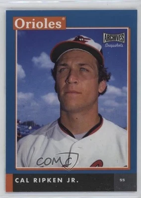 2020 Topps Archives Snapshots Blue /50 Cal Ripken Jr #AS-CR HOF - Image 1 of 2