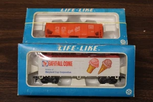 (2) Material rodante realista escala HO usado en caja - Imagen 1 de 4