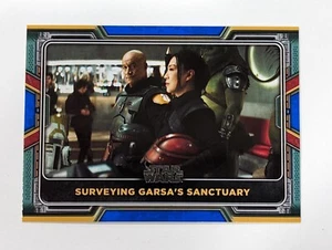 2022 Topps Star Wars The Book of Boba Fett - Blue & Purple Parallel - You Pick - Bild 1 von 12