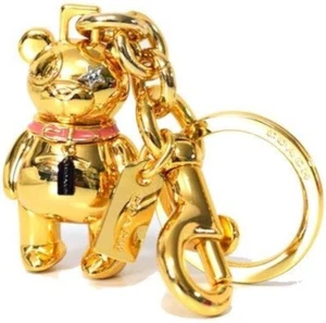 Coach 3D Bear Bag Charm Key Chain Style F87166 NEW - Picture 1 of 2