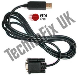 FTDI USB COM cavo controllo gatto per Kenwood TS-480 TS-570 TS-870 TS-2000 TM-D700 - Foto 1 di 2