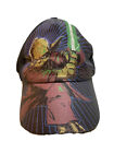 Chapeau graphique noir sabre laser Star Wars Yoda pour enfants