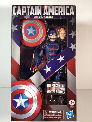 "FIGURA DE ACCIÓN POSABLE 6"" SERIE MARVEL LEGENDS CAPITÁN AMÉRICA JOHN F. WALKER NUEVA" Foto 1 de 4