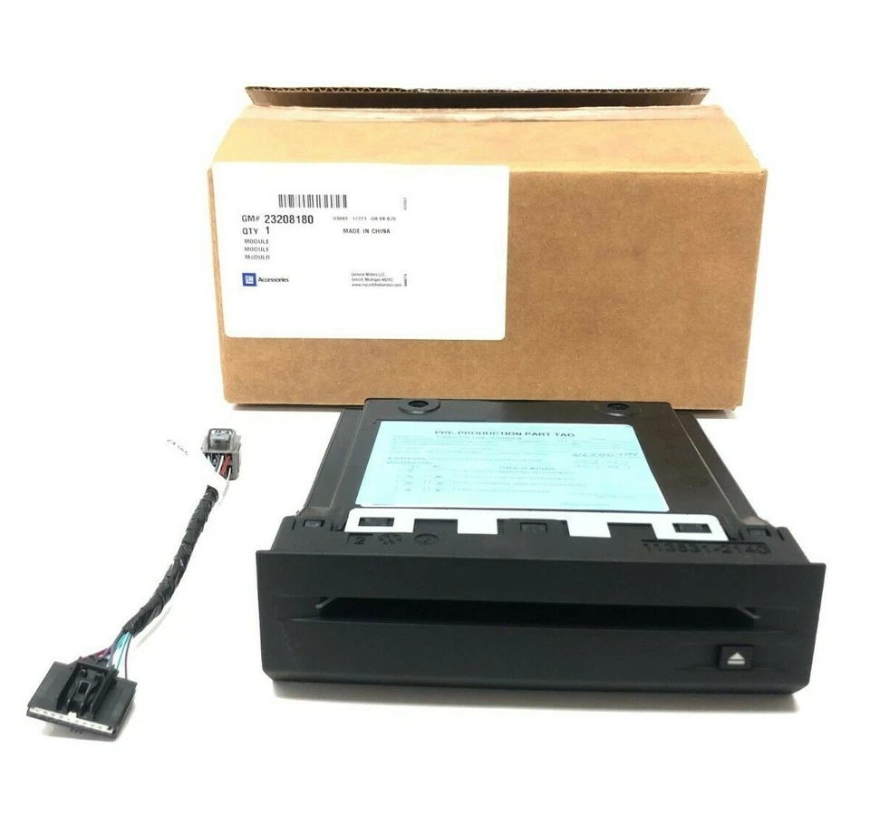 Genuine 2014 Cadillac ATS CTS Audio CD Player Glove Box Mounted 23208180 Foto 1 de 4