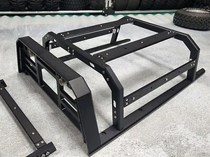 RC Car CNC Aluminum Bed Rack & Roll Bar & LED Set For CEN Racing Ford F450 Truck - Picture 1 of 9
