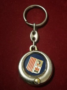 JETON DE CADDIE METAL ♦ BLASON PROVENCE ♦ PACA Provence Alpes Porte-clés - Foto 1 di 2