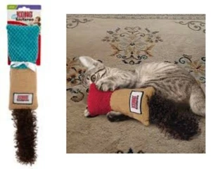 KONG Kickeroo Cuddler - Catnip Crinkle Cat Toy Hunting Instinct - ASSORTED COLOR - Picture 1 of 2