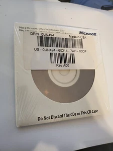 MS Microsoft Office 2007 Small Business Edition SBE Full English Version Sealed - Picture 1 of 3