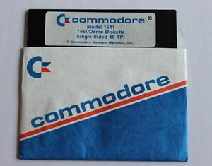 Commodore Test / Demo Diskette model 1541 (C64) - Bild 1 von 1