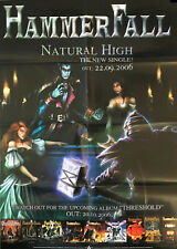 HAMMERFALL - Natural High - Plakat promocyjny - Składany - Przedmiot Kolekcjonerski 164
