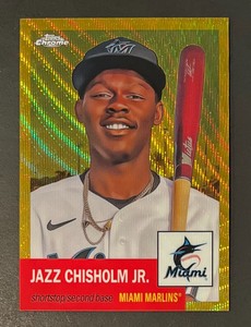 ⚾(you pick!) Miami Marlins 2022 Topps Chrome Platinum Anniversary🔵⚫
