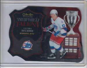 15/16 OPC Platinum Winnipeg Jets Teemu Selanne Trophied Talent card #TT-3 - Picture 1 of 2