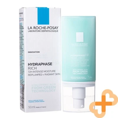 LA ROCHE-POSAY HYDRAPHASE HA Cream for Dry Face Skin 50ml Hydrating Moisturizing - Image 1 of 4