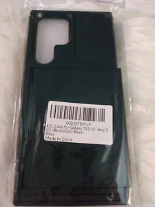 Black LSL Samsung Galaxy S22 phone case New opened wallet case Read - Photo 1 sur 2