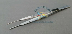 Gerald Tissue Forceps Tweezer 1x2 Teeth O/L 18Cm Veterinary Surgical - Picture 1 of 5