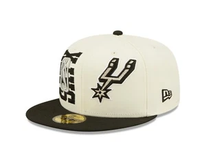 San Antonio Spurs New Era NBA On Stage Draft 59FIFTY eng anliegende Mütze - cremefarben - Bild 1 von 8