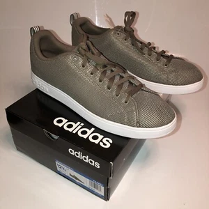Adidas "VS Advantage CL" Herren 12,5 Khaki Grün Mesh Tennis Turnschuhe Neu in OVP - Bild 1 von 9
