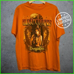 NUEVA Camiseta Halloween Alice Cooper Naranja Regalo Para Fans Talla S-5Xl - Imagen 1 de 4