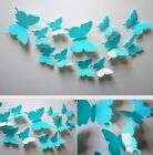 12 pcs 3D Butterfly Wall Stickers Art Decal PVC Home Decoration Shop Wedding DIY