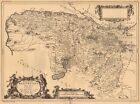 Praefectura Renfroana Vulgo dicta Baronia'. Renfrew. BLAEU 1654 copy 1912 map