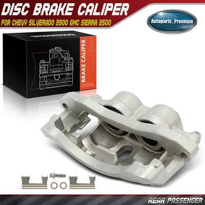 Pinza de freno trasera derecha derecha derecha con soporte para Chevy Silverado 3500 GMC Sierra 3500 Foto 1 de 4