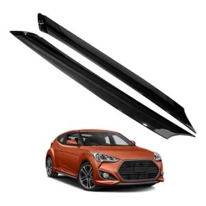 Parabrisas para Hyundai Veloster 2012-2018 un par de molduras exteriores de pilar - Imagen 1 de 11