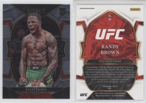 2023 Panini Select UFC Concourse Randy Brown #81 Rookie RC