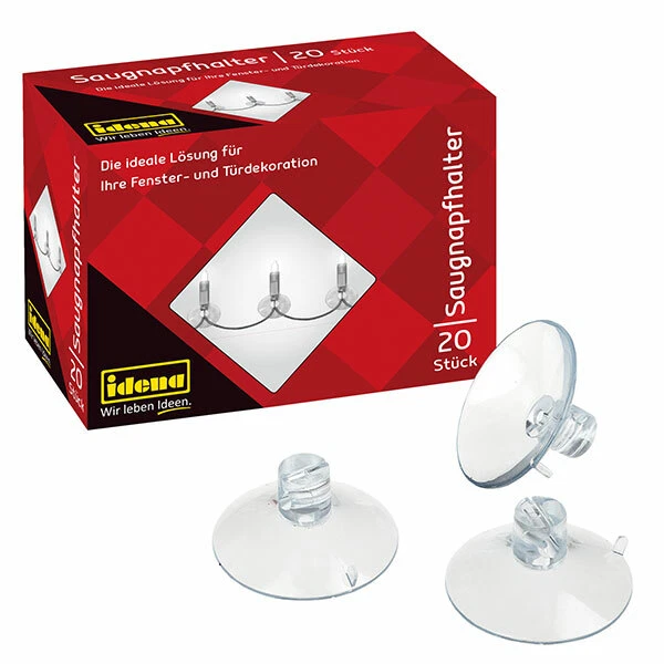 Idena Saugnapfhalter 20er für Lichterketten und Dekoration - Bild 1 von 1