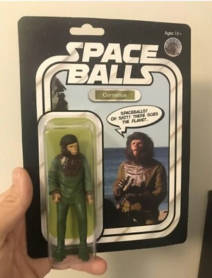 Bolas espaciales personalizadas Cornelius Planeta de los simios 2023 juguete arte Foto 1 de 3