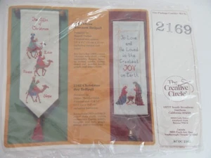 Creative Circle Cross Stitch Kit 2169 Three Wiseman Bellpull Christmas Holiday - Picture 1 of 3