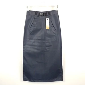 G-Star Rock Ohio Skirt Damen XS Blau Bleistiftrock Maxirock - Bild 1 von 8