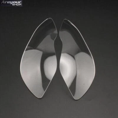 Front Headlight Lens Protection Cover Clear Fit For Kawasaki Zx 6R Zx636 09-18 Foto 1 de 4