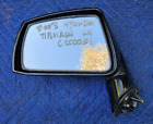 2003 2004 Hyundai Tiburon LH Left Driver Power Non-Heated Mirror Black Sun Faded