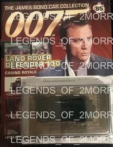 EAGLEMOSS JAMES BOND CAR COLLECTION #85 LAND ROVER DEFENDER 110 - NEW - Picture 1 of 1