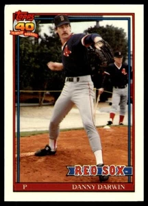 1991 Topps Tiffany Danny Darwin #26T - Picture 1 of 2