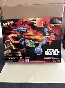 New 2015 Hasbro Nerf Star Wars Force Awakens Chewbacca Bowcaster NEVER OPENED - Picture 1 of 8