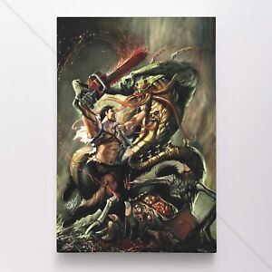 Army of Darkness Poster Canvas Evil Dead Ash Movie Art Print #076