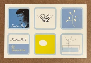 Kristin Hersh - Sunny Border Blue RARA cartolina promozionale '01 - Foto 1 di 2
