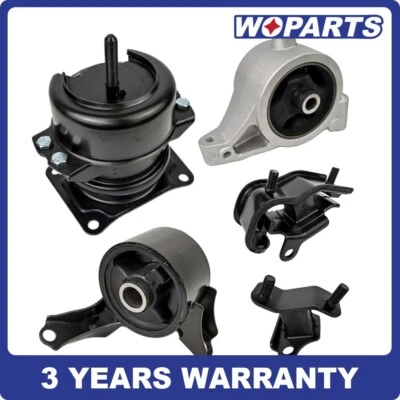 Juego de 5 piezas de montaje de motor y amplificador de transmisión apto para Honda Pilot 2003-2005 3,5 L Foto 1 de 4
