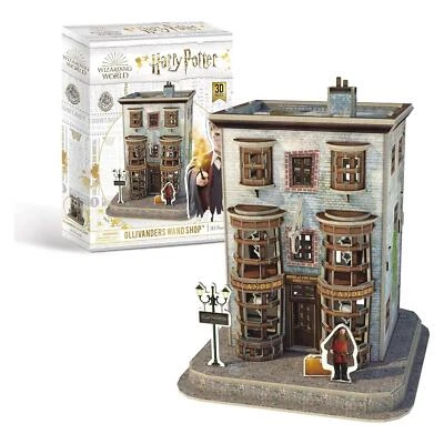 3D Puzzle Harry Potter Building Kit DIY Diagon Alley Olliviander Wand Shop 8+ - Image 1 of 3
