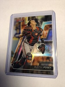 Buster Posey 2020 BOWMANS Best #4 Base Refractor