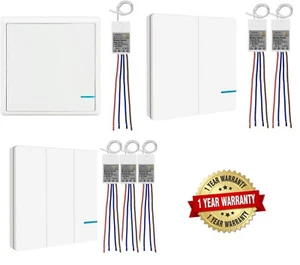 Kit telecomando interruttore luce wireless 240 V 1/2 marce parti illuminazione per lampade - Foto 1 di 10